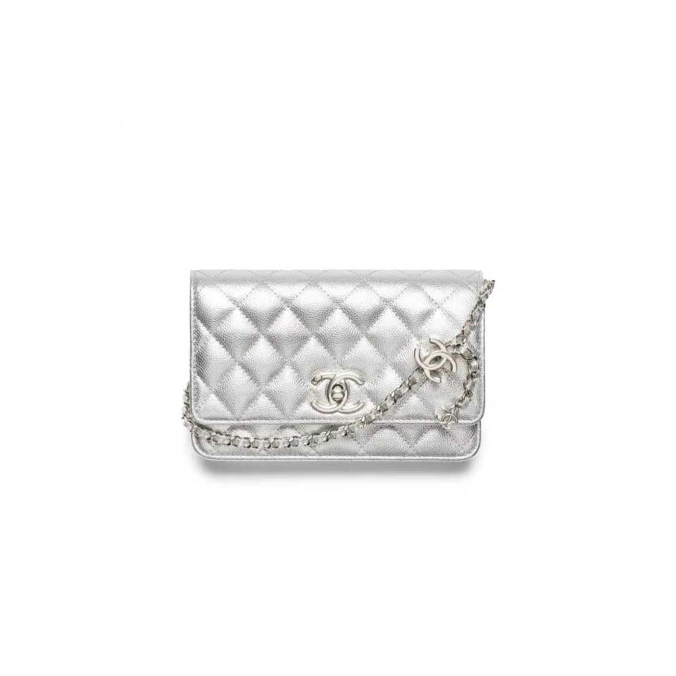 CHANLE 25B METAL CHAIN WALLET AP3938 (19*12*4cm)